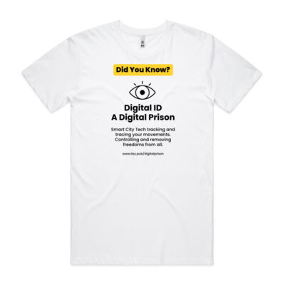 Digital ID - Men’s Tee (White)  Thumbnail