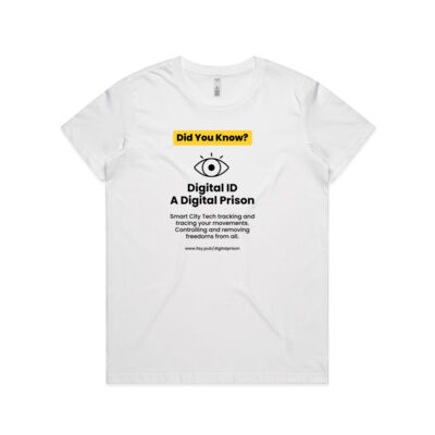 Digital ID - Women’s Tee (White) Thumbnail