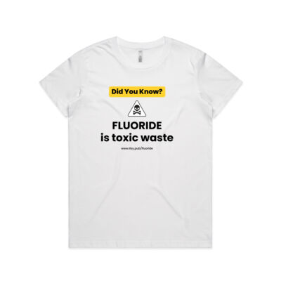 Fluoride - Women’s Tee (White) Thumbnail