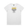 4001A Women's Maple Active Tee Thumbnail