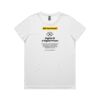 4001A Women's Maple Active Tee Thumbnail
