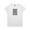 4001A Women's Maple Active Tee Thumbnail